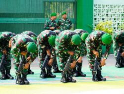 Tim Waslakgiat Kodiklat Angkatan Darat Pantau Permildas Kodim Bojonegoro