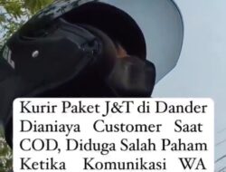Kurir Paket di Bojonegoro Dianiaya Penerima Paket
