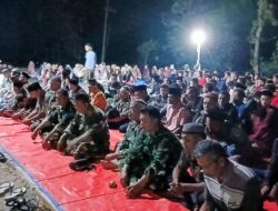 Satgas TMMD 125 Bojonegoro ikuti Doa Bersama HUT RI ke- 80