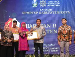 Bojonegoro Raih Penghargaan Investment Award 2025 Kategori DPMPTSP