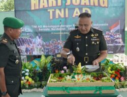 Dandim Bojonegoro Pimpin Upacara Peringatan Hari Juang TNI AD Tahun 2025