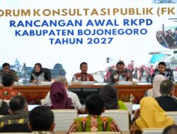 Forum Konsultasi Publik Ranwal RKPD 2027, Bojonegoro Perkuat Fondasi Pembangunan Inklusif dan Berkelanjutan