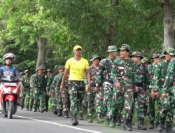 Ukur Kesiapan Jasmani Prajurit, Kodim 0813 Bojonegoro Gelar PSJM