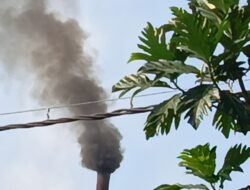 Asap Hitam Pekat dari Pabrik Koperasi Karep Bojonegoro Mengganggu Warga, dan Diduga Berdampak Pencemaran Lingkungan