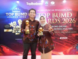BUMD Bojonegoro Raih Dua Penghargaan TOP BUMD 2026, Bupati Dianugerahi Pembina Terbaik