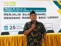 Dr. Arief Januwarso Resmi Terpilih Jadi Ketua ICMI Orda Bojonegoro Periode 2026-2031