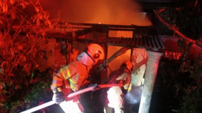 Rumah Warga di Semambung Kanor Ludes Terbakar, Diduga Akibat Tindakan Anak Penderita Gangguan Jiwa