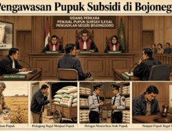 Pengawasan Penyaluran Pupuk Subsidi Dipertanyakan, Perdagangan diduga Ilegal di Bojonegoro Terus Berjatuhan ke Ruang Sidang