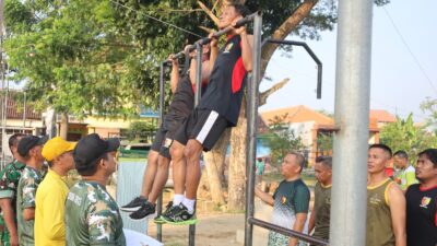 Ratusan Prajurit Kodim Bojonegoro Ikuti Tes Garjas Periodik
