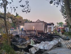 Kebakaran Landa Rumah di Sumberrejo Bojonegoro, Kerugian Capai Rp250 Juta Akibat Konsleting Listrik