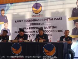 Ketua DPD Partai NasDem Bojonegoro Umumkan Pengunduran Diri di Tengah Revitalisasi Struktur