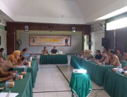 Mantapkan Koordinasi Lintas Sektor, Kodim dan Pemkab Bojonegoro Gelar Rakor Kesiapan TMMD 129