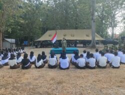 Tumbuhkan Semangat Juang Generasi Muda, Kodim Bojonegoro Gelar Persami Korp Kadet Republik Indonesia