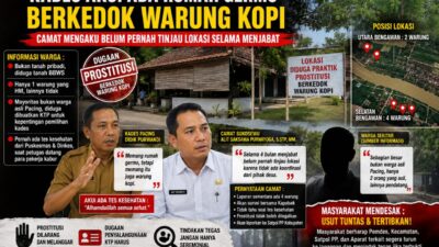 Kades Akui Ada Rumah Germo Berkedok Warung Kopi, Camat Mengaku Belum Pernah Tinjau Lokasi Selama Menjabat