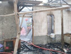Rumah Kosong di Desa Bendo Bojonegoro Ludes Terbakar, Kerugian Ditaksir Capai Rp150 Juta