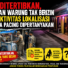 PKL Ditertibkan, Dugaan Warung Tak Berizin dan Aktivitas Lokalisasi di Desa Pacing Dipertanyakan