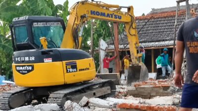 Rumah Kasun Korame Dibongkar Alat Berat, Diduga Terkait Persoalan Harta Bersama Pasca-Perceraian