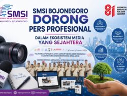HUT ke-81 RI, SMSI Bojonegoro Dorong Pers Profesional dalam Ekosistem Media yang Sejahtera