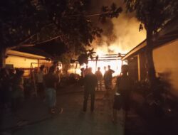 Kebakaran Hebat di Nganti Ngraho, Rumah dan Usaha Mebel Ludes Terbakar, Kerugian Capai Rp480 Juta