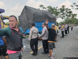 Pick Up Oleng Masuk Jalur Berlawanan di Baureno, Tabrak Truk, Satu Orang Meninggal Dunia